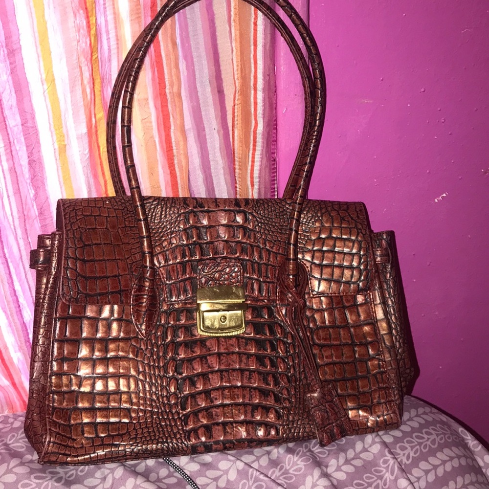 Preston & York alligator purse